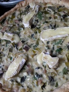 Une photo de Quiche aux oignons