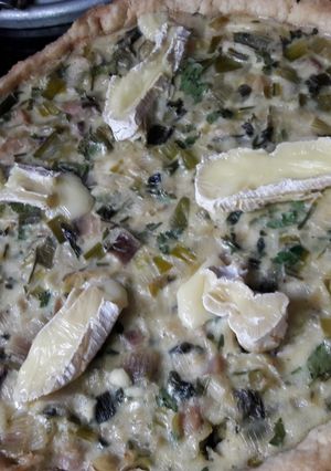 Une photo de Quiche aux oignons