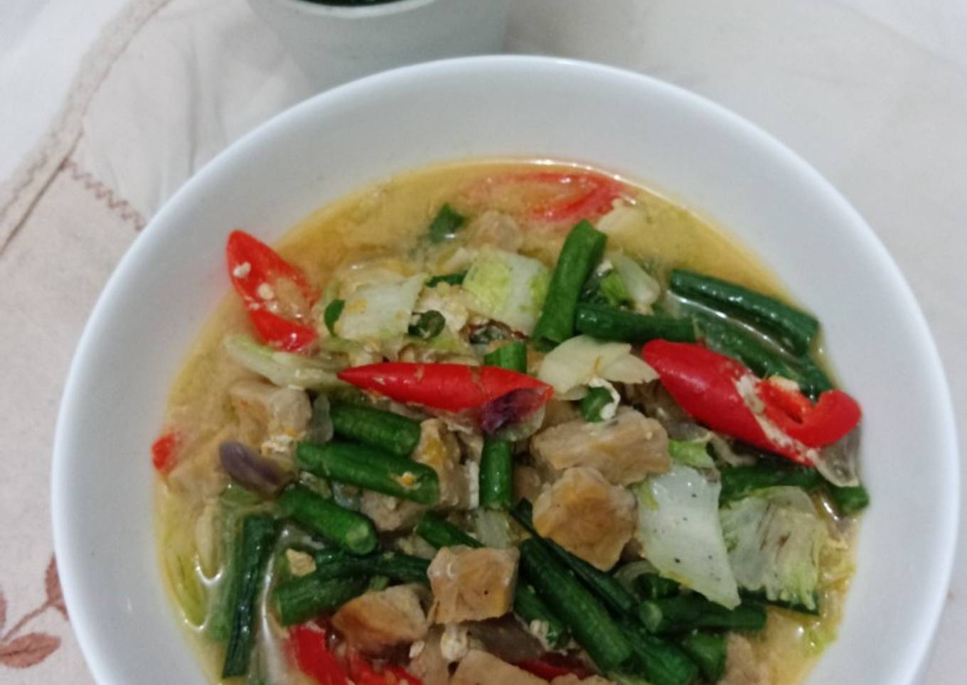 Tumis Tempe sayuran simple