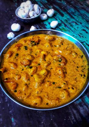 काजू मखाना करी (शाही सब्जी) रेसिपी मुख्य फोटो
