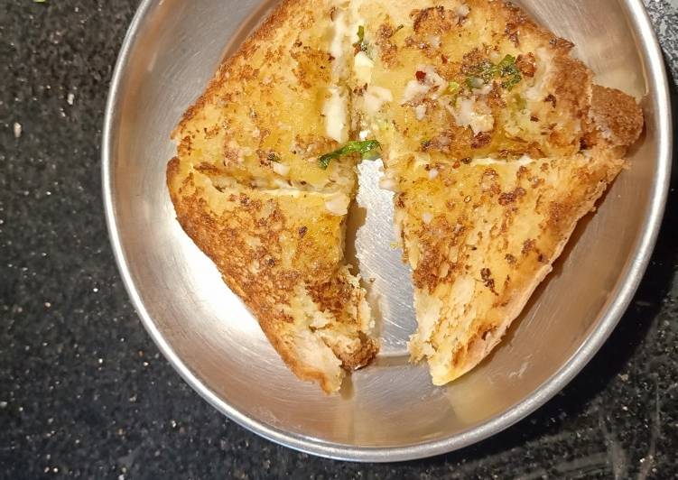 How to Prepare Perfect Cheese garlic bread