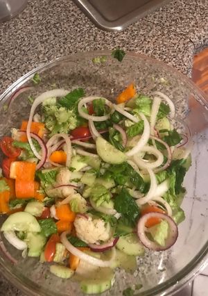 Una foto de Ensalada 🥗 a la parka