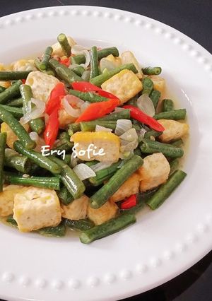 Foto resep Tumis Kacang Panjang dan Tahu