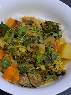 A picture of TC Slightly Sweet Vegetable Curry.