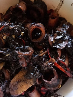 Foto resep Cumi tinta hitam