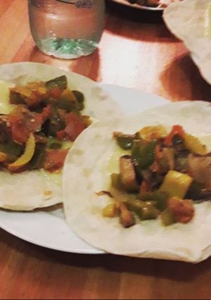 Una foto de Tacos de vegetales (lo que tengas a mano)
