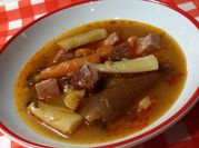 Kép erről: bableves fehérbab