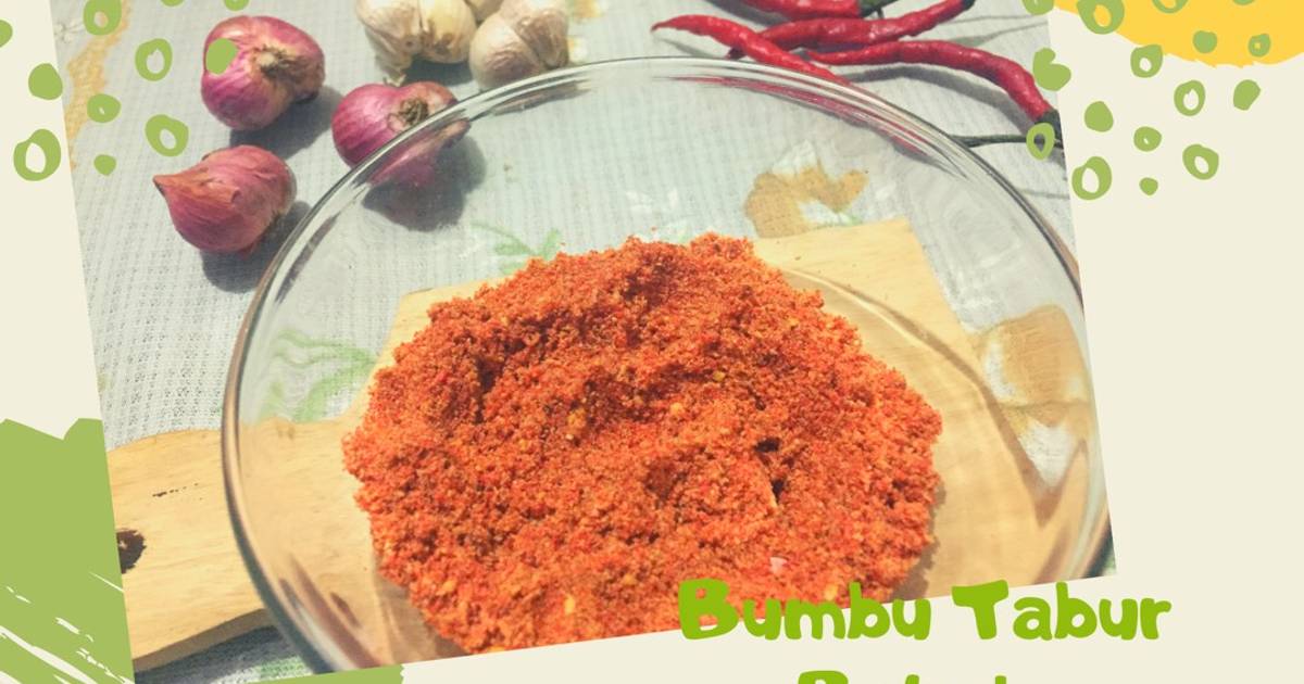 Resep Bumbu Tabur Balado Homemade Oleh Sakinah Tholhah Cookpad