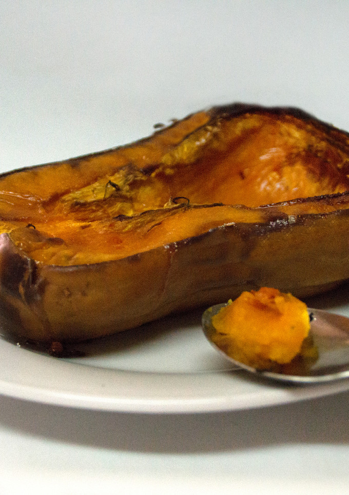 Una foto de Calabaza asada
