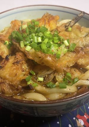 A picture of Tempura Curry Udon.