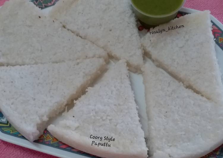 Recipe of Quick Coorg Style Paputtu | Simple Recipe For Two