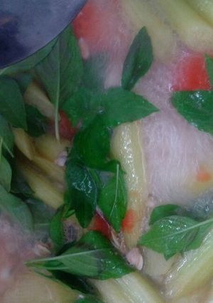 Hình của món Hến nấu chanh.