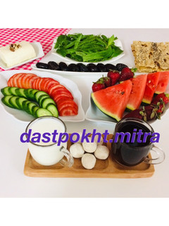 عکسی از دستور سفره افطار