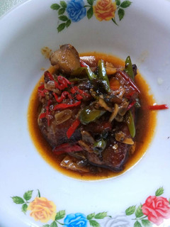 Foto resep Tumis Ikan Pari Asap