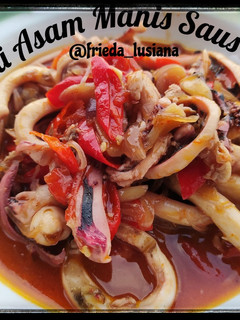 Foto resep Cumi Asam Manis Saus Tiram