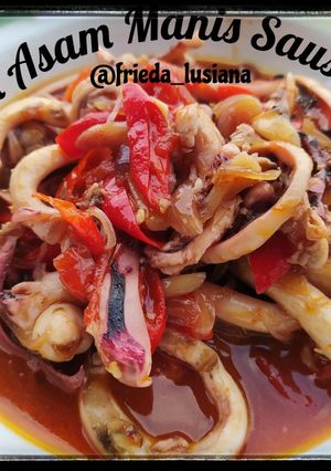 Foto resep Cumi Asam Manis Saus Tiram