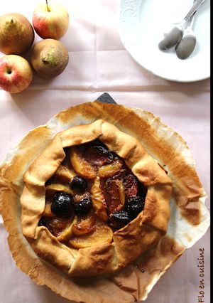 Une photo de Tarte rustique d'automne