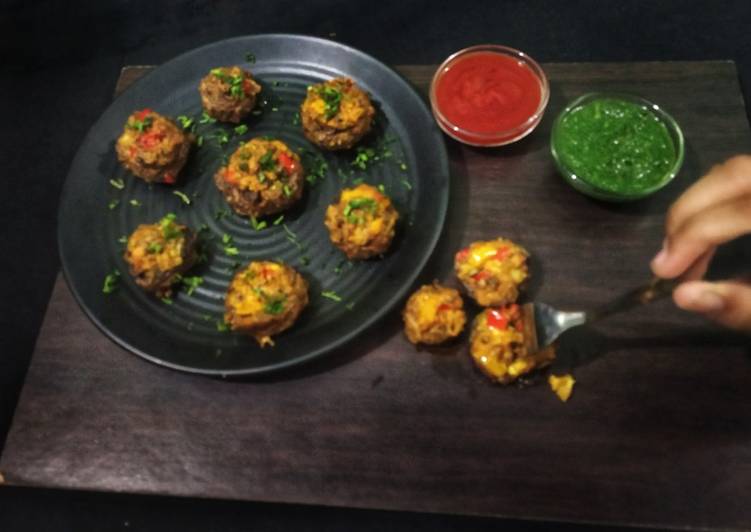 Recipe of Super Quick Stuffed Mushroom