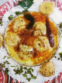 राजस्थानी पकोड़ा कढ़ी (Rajasthani pakoda kadhi recipe in hindi) रेसिपी मुख्य फोटो