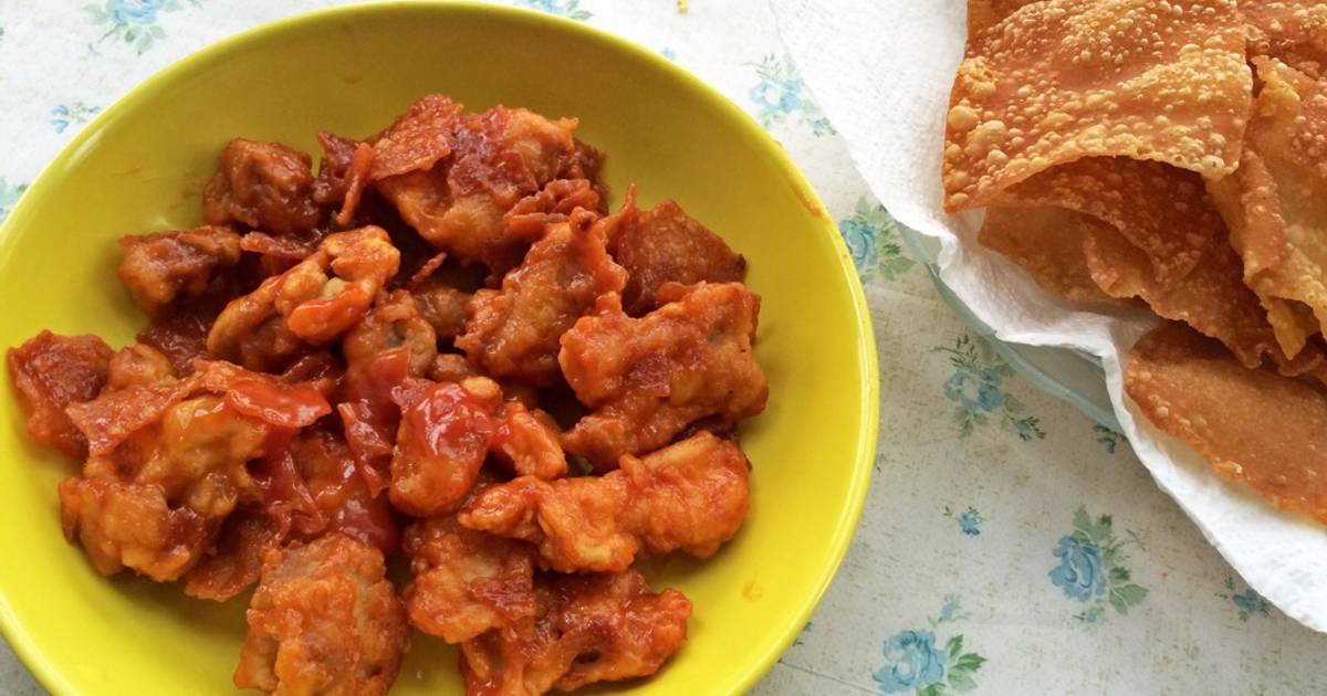 Resep Tang Cu Li Ji 糖醋里脊 aka Daging Asam Manis oleh mitha Resep Tang Cu Li Ji 糖醋里脊 aka Daging Asam Manis oleh mitha