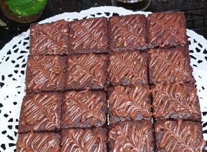 Foto resep Swedish Chocolate Cake (Kladdkaka)