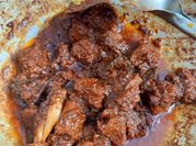Gambar rendang daging padang
