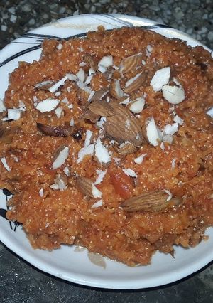 A picture of Carrot Halwa.