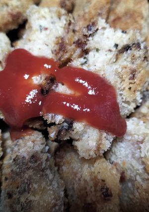 A picture of Tofu Chicken Katsu! Kitchen Grandma!.