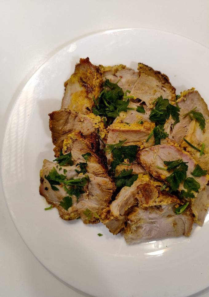 Запечений у духовці свинний ошийок 🥩