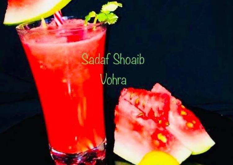Step-by-Step Guide to Make Perfect Tangy Water Melon drink 🍷 #Ramazankitayari