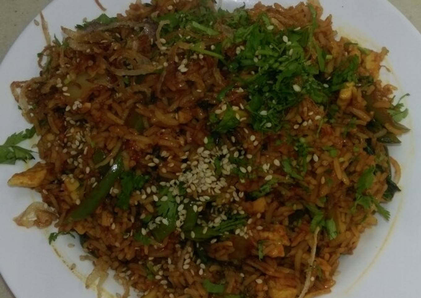 Chettinad Masala Veg Biryani