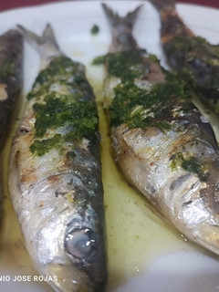 Una foto de Sardinas a la plancha