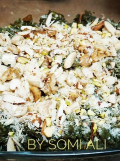 A picture of Lauki ka halwa.