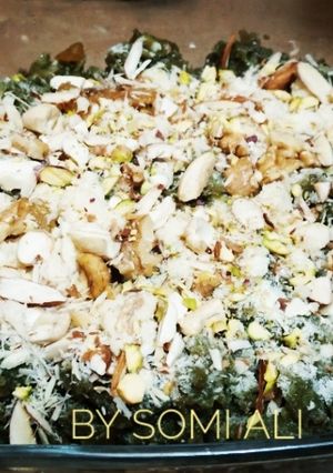 A picture of Lauki ka halwa.