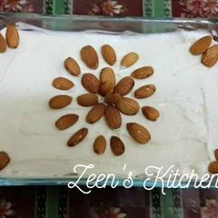 A picture of Badaami Shrikhand.