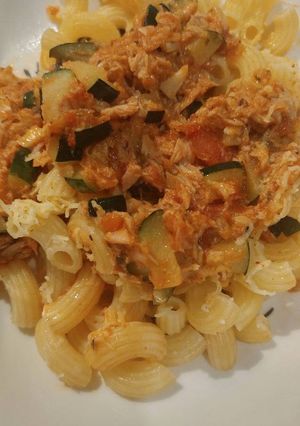 Foto resep Zuchinni Tuna Marinara Pasta