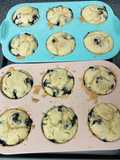 Muffins de Mirtilo Sem Glúten