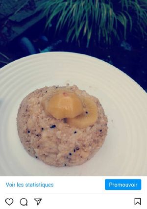 Une photo de Bowl cake banane kiwi