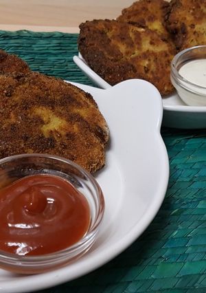 Foto principal de Mini hamburguesas veganas (tofu y calabacín)