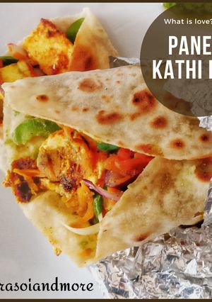 A picture of Paneer Kathi Roll.