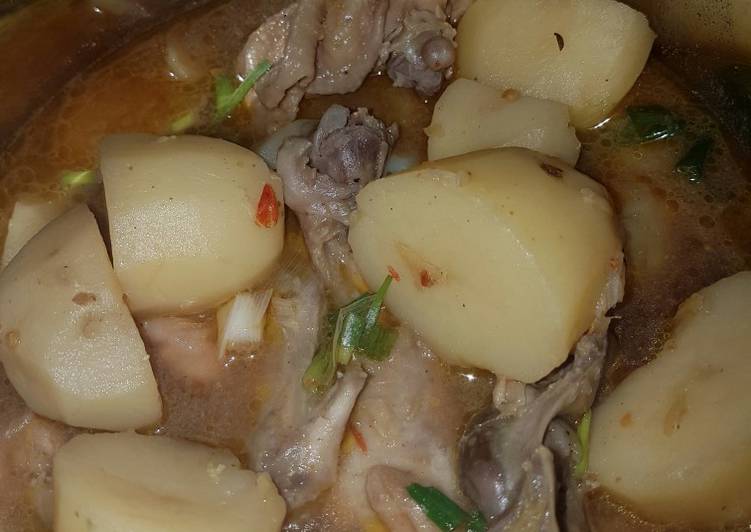 Recipe of Super Quick Homemade Chicken pepper soup