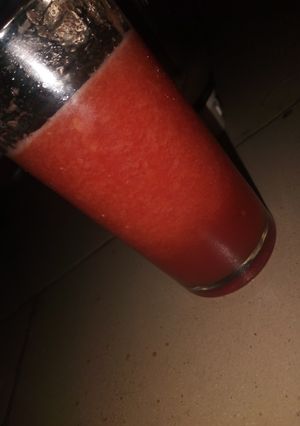 A picture of Watermelon 🍉 smoothie.