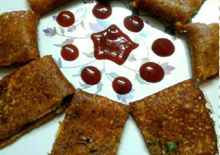 Stuffed Besan Chilla
