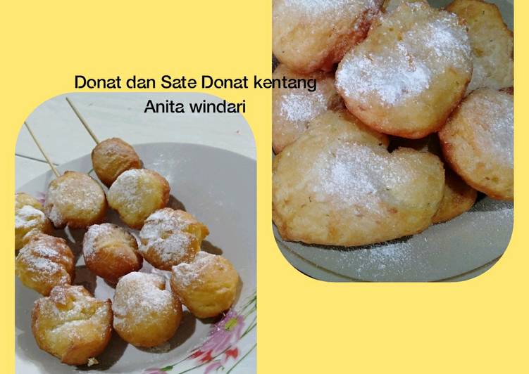 Donat dan sate donat kentang