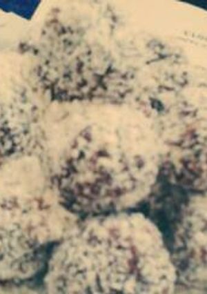صورة لوصفة كرات الجوز الهند