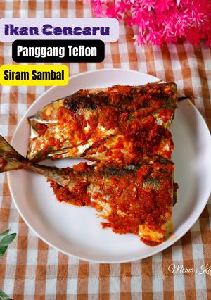 Foto resep Ikan Cencaru Panggang Teflon Siram Sambal