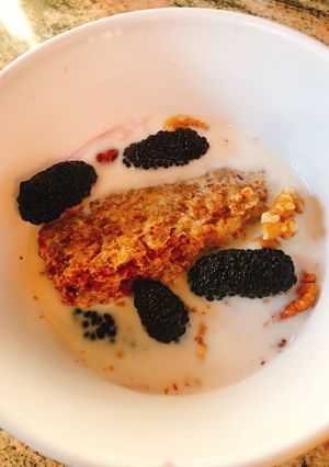 Φωτογραφία της συνταγής Πρωινό με mulberries