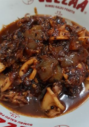 Foto resep Cumi lada hitam
