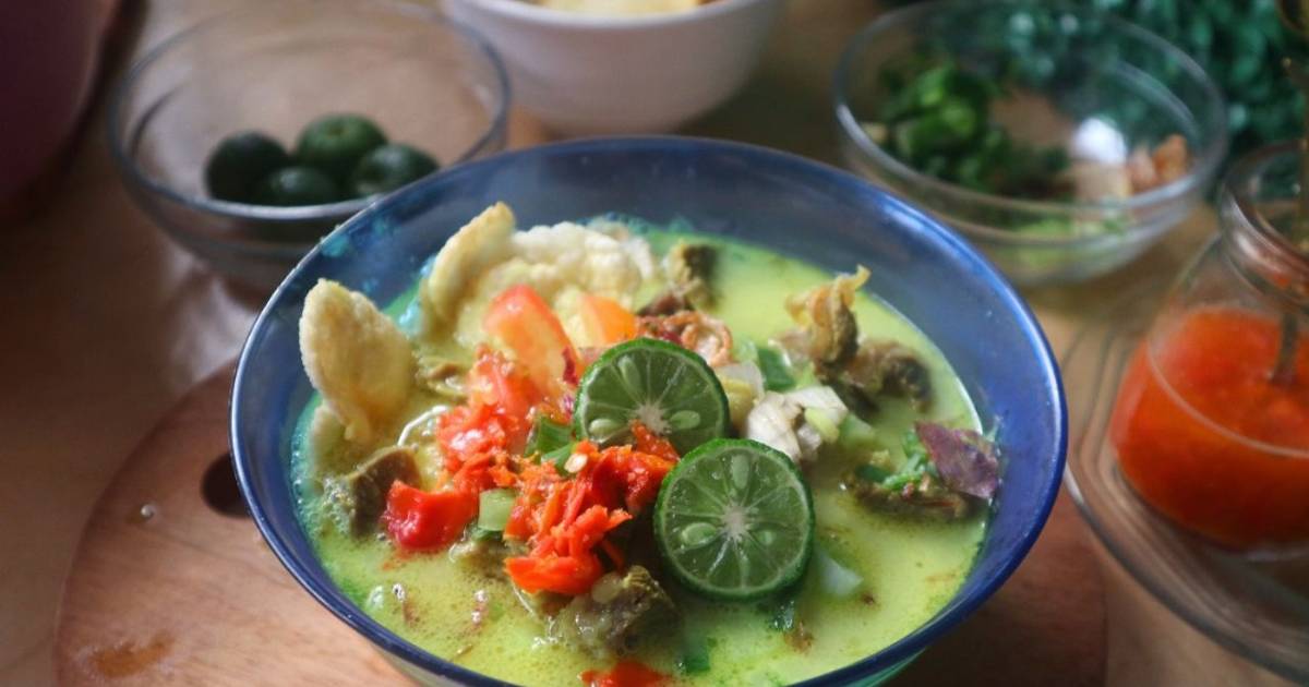 Resep Soto Betawi Nikmat Dengan Kuah Santan Dan Kuah Susu Gurih