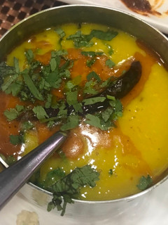 A picture of Yellow dal tadka.